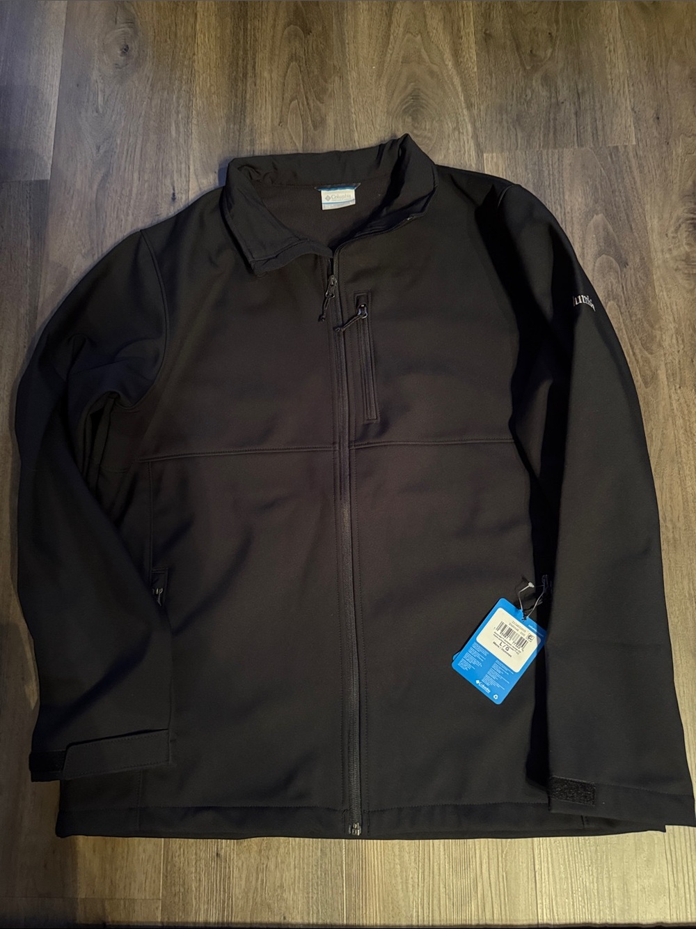 Columbia Men’s Large Black Ascender Softshell Jacket